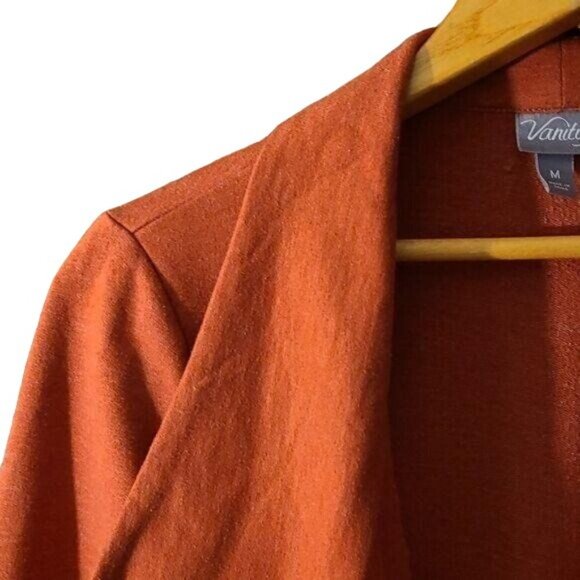 Vanity Casual Medium Open Front Cropped Cardigan/Blazer - Picture 2 of 4